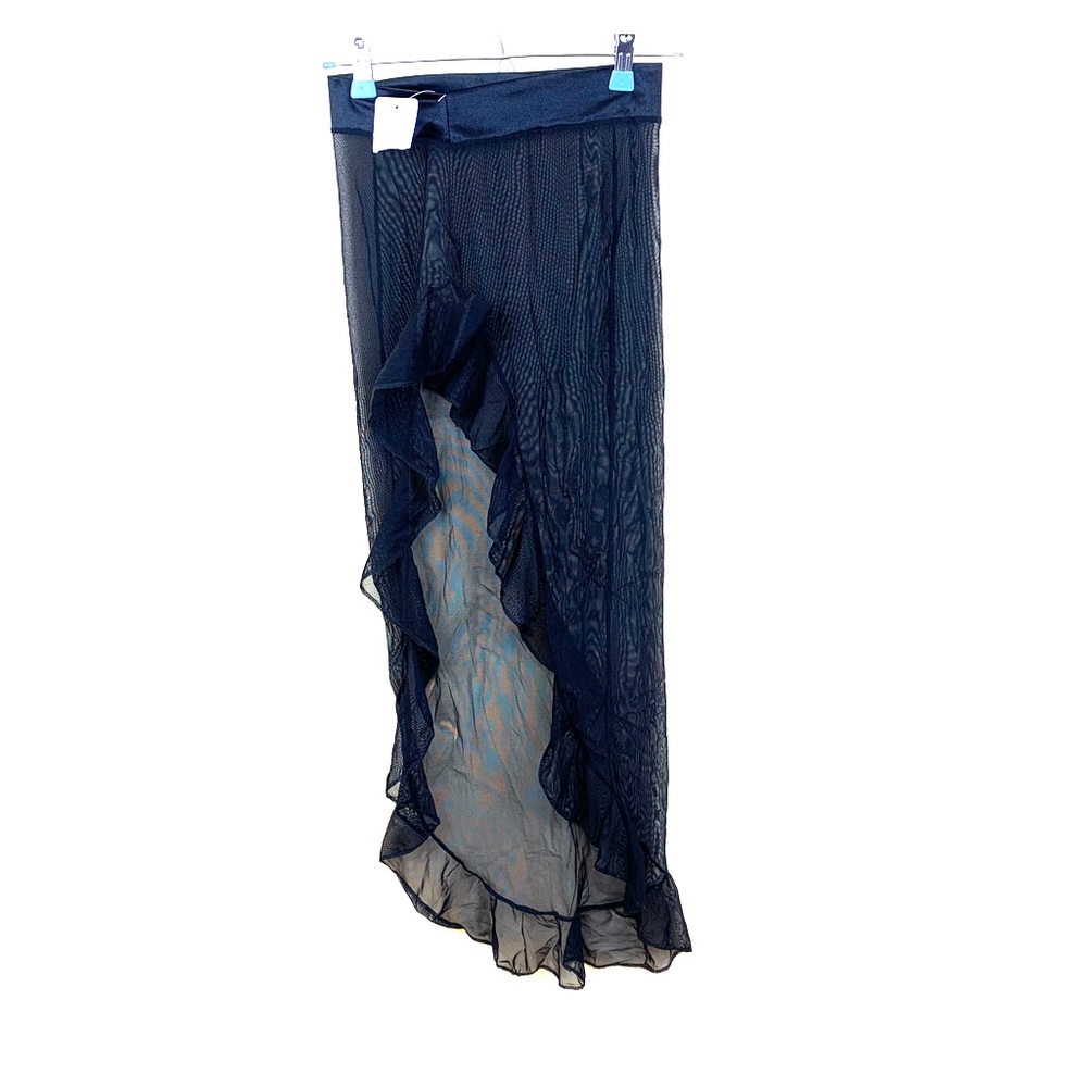 New Sheer ruffle skirt